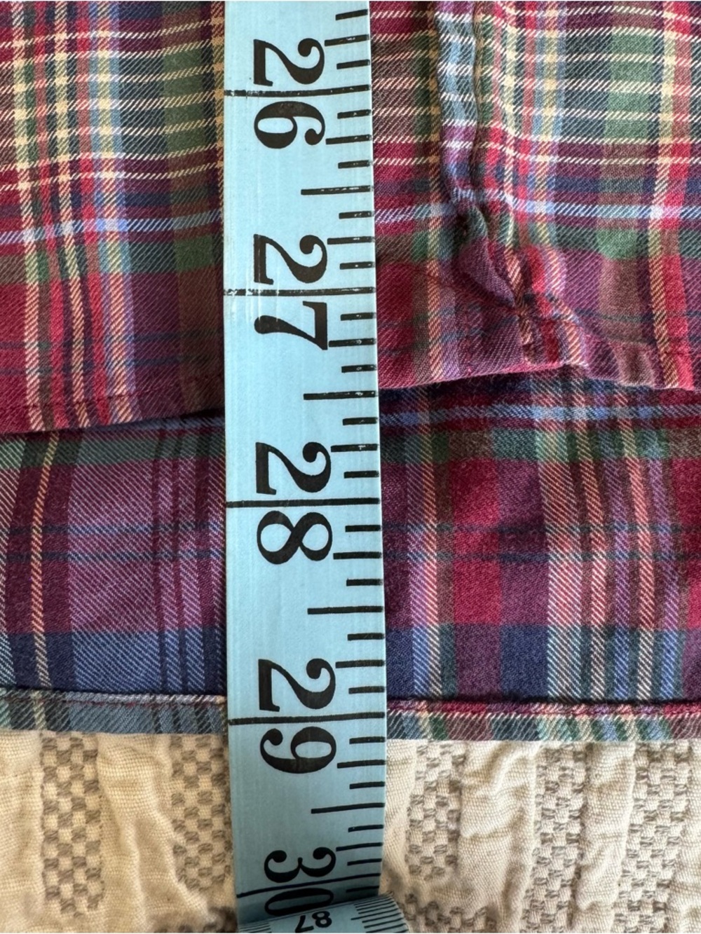 Polo Ralph Lauren Plaid Oxford Button Down Shirt Men’s Small 100% Cotton Classic - Picture 9 of 12